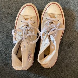 White High Top Converse